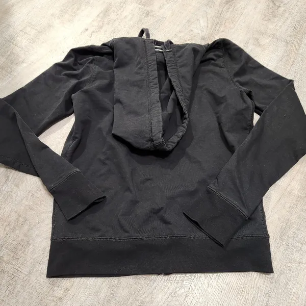 Vintage Ralph Lauren MFG Polo Jeans Company Black Full Zip Hoodie Size M - Image 4