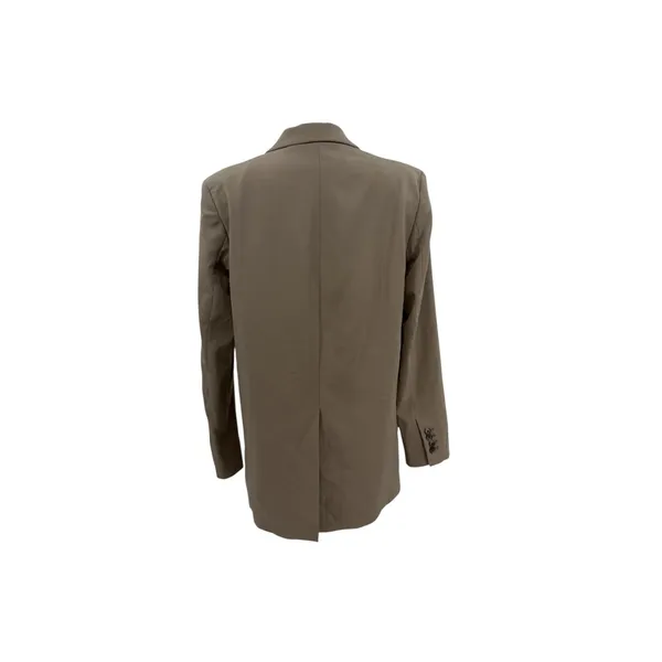 Aritzia Babaton Agency Oversized Single Breasted Blazer Taupe Brown Size Small - Image 9