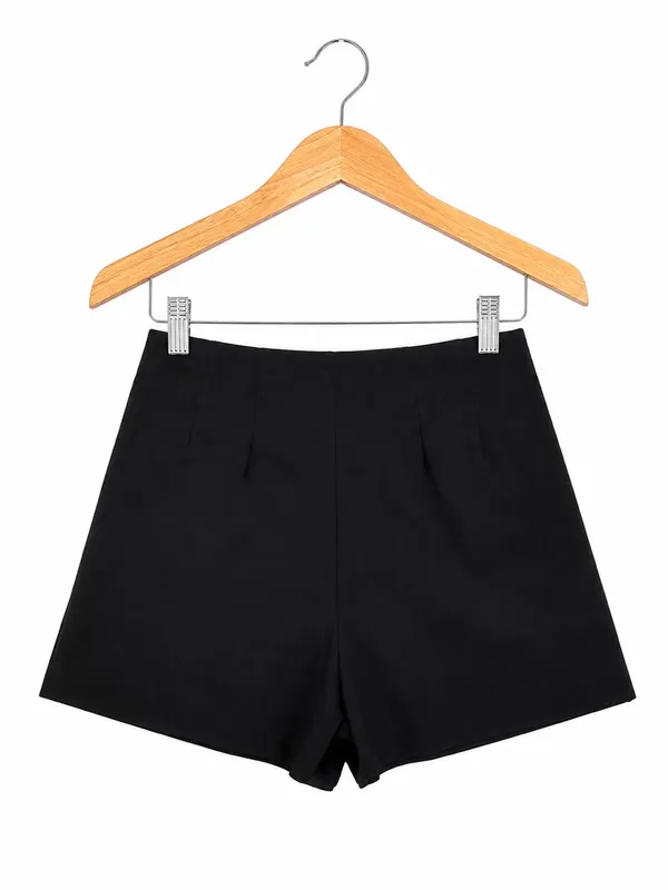 a new day Black High-Waist Tailored Women's Shorts - Image 3