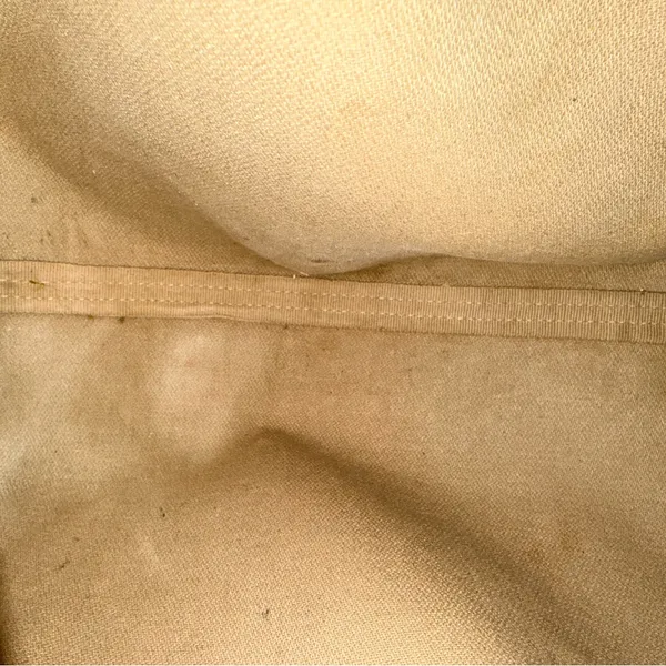 Dooney & Bourke DB Signature Tan Weekender Canvas Tote with Leather Trim - Image 15