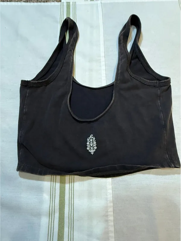 FP Movement Black Crop Tank Top Size Small - Image 3