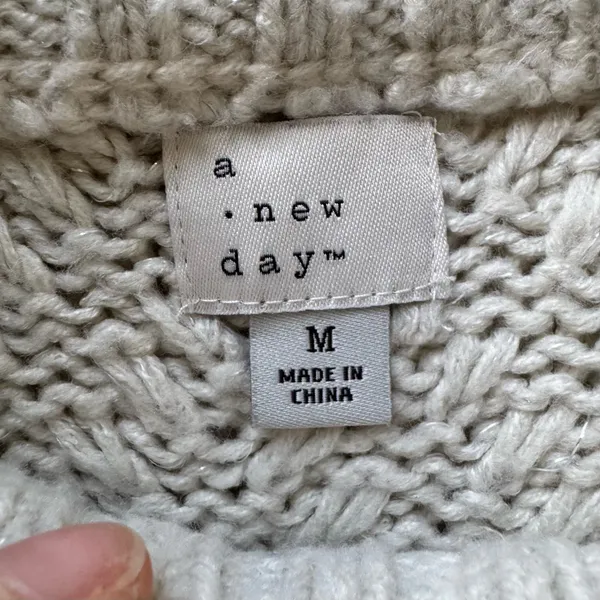 A New Day Chunky Chevron Knit Sweater - Image 3