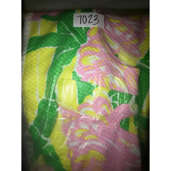Lilly Pulitzer for Target Fan Dance Women's Size 2‎ Yellow Green Pink Summer EUC - Image 11