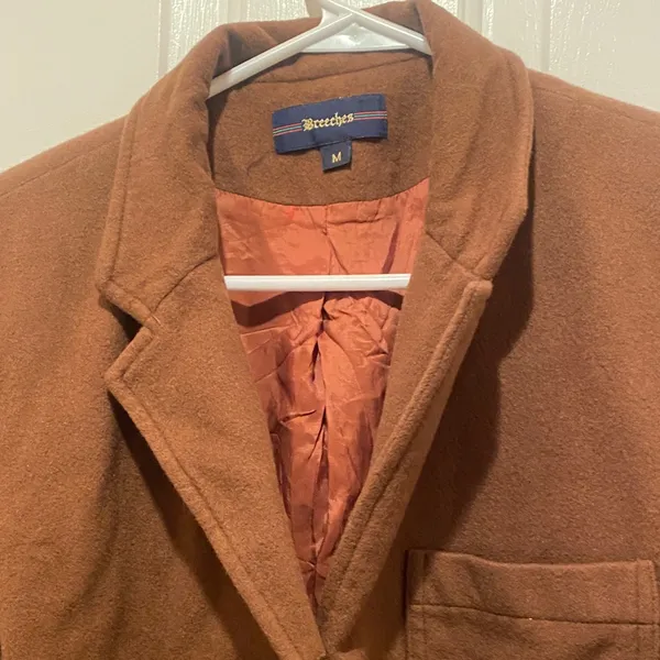 Elegant Brown Blazer Size M - Image 5