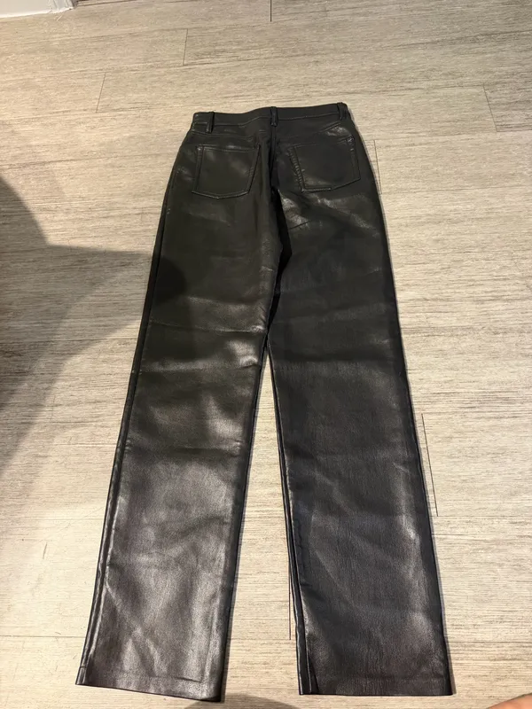 Wilfred Aritzia Faux Leather Pants Melina - Image 3