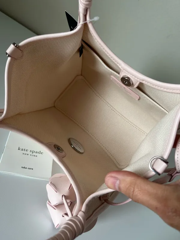 Kate Spade Stash Canvas Floral Small Carryall Bag - Image 8