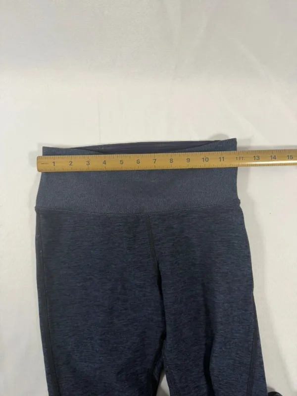 Alo Yoga leggings Blue/Black Size Small - Image 6