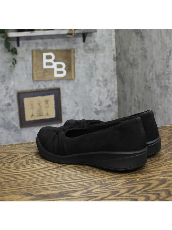 Lifestride Womens Glamour Ballet Flat Skimmers J6150F1 Black 10M - Image 2