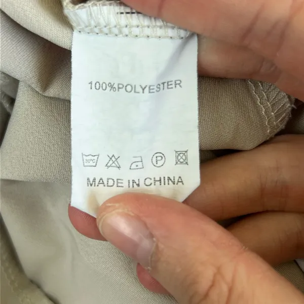 Colorful Fashion Womens Beige Button-Up Vest - Image 4