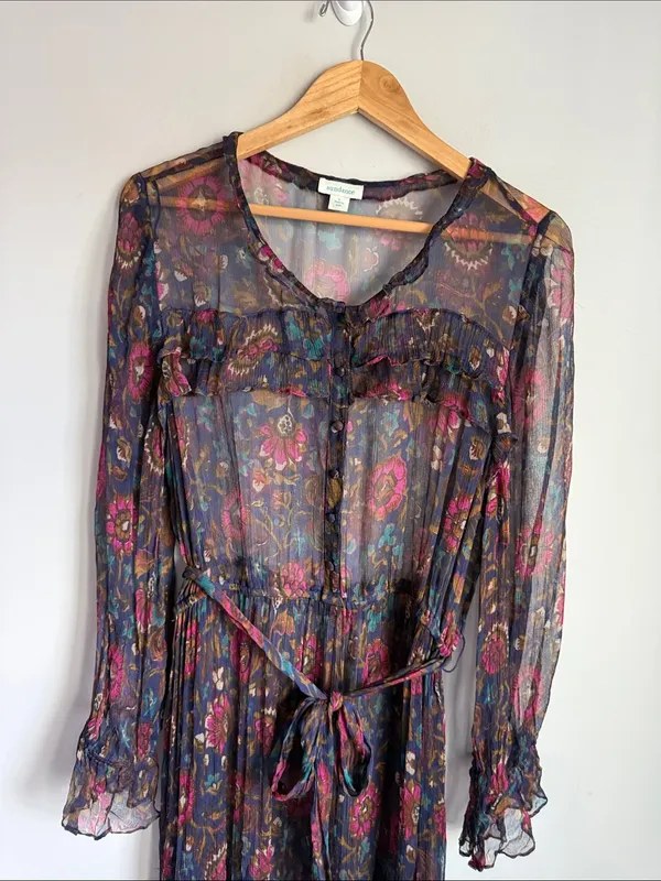 Sundance Litzy Bloom Dress Large - Image 4