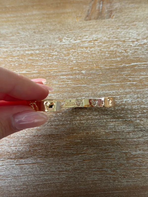 BaubleBar Gold Disney Cuff Bracelet - Image 3
