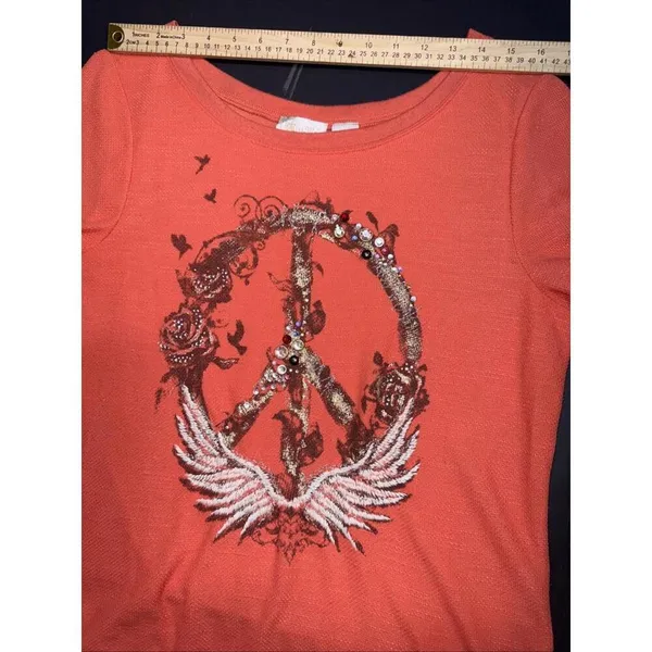 Miss Me Preppy Embellished Equestrian Western Embroidered‎ Long Sleeve Y2K Shirt - Image 6