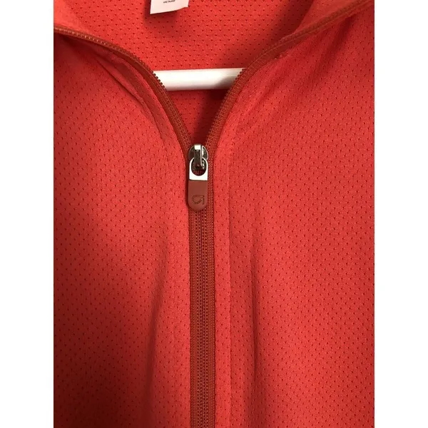 Women’s GAPFIT Coral Long Sleeve Mesh Fitted‎ Zip Up Athletic Jacket Size XS - Image 4