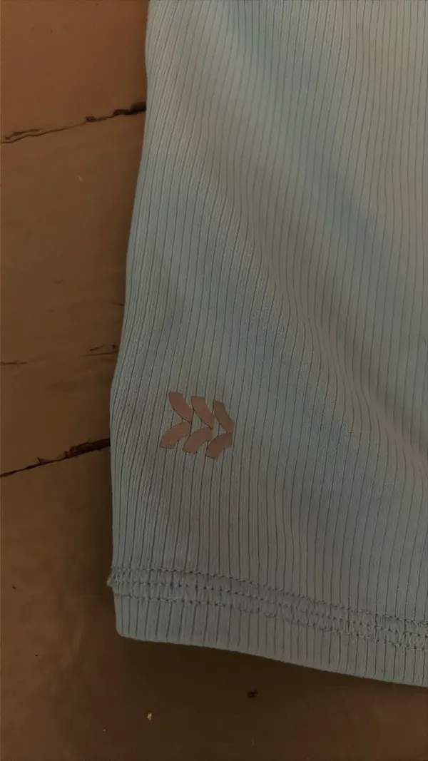 All in motion light blue tank top with built in bra - Image 3