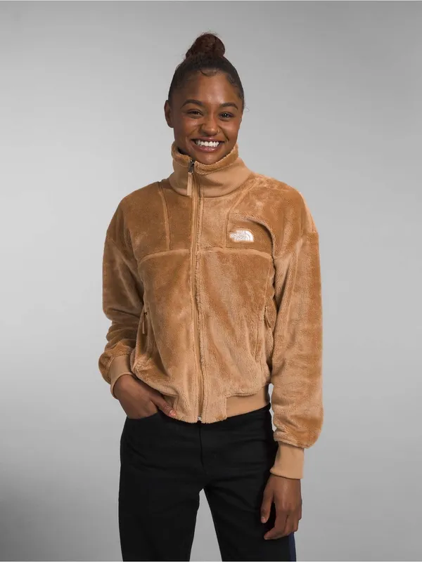 The North Face Osito Lux Fleece Full Zip, Brown, Size L - Image 2