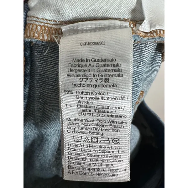 Madewell Perfect Vintage Straight Jean Women 29 Blue High Rise Classic Denim - Image 7