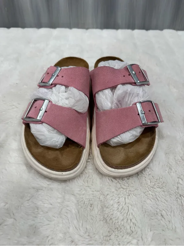 Papillilo by Birkenstock Arizona Chunky Suede Sandal - Image 6
