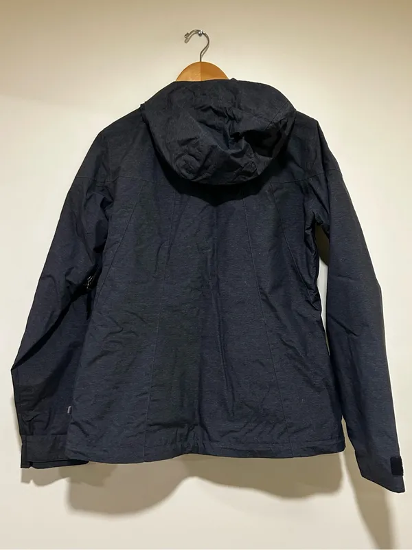 Burton Womens Da Nang Dryride Hooded Ski Jacket in Gray Size Large - Image 7