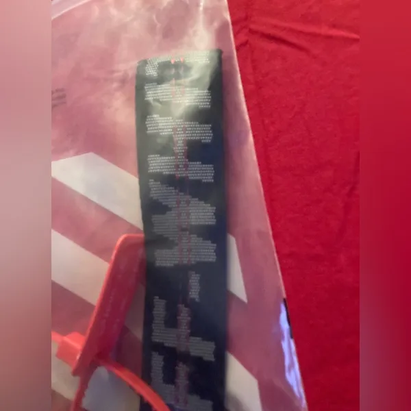 Authentic Off-White Keychain / Lanyard by Virgil Abloh In Black - Image 12