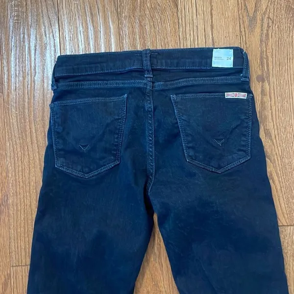 Hudson Krista dark wash low rise super skinny jeans 24 - Image 13