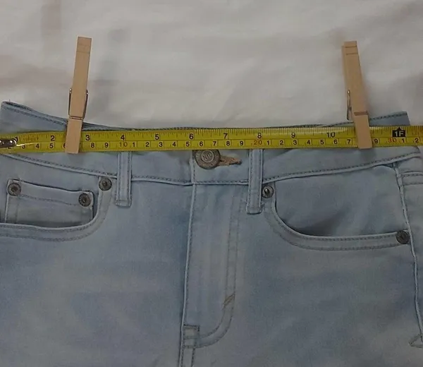 Aeropostale High Waisted Jegging Jean Size 0 Light Wash - Image 5