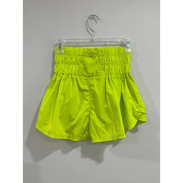 Free People Movement Way Home Skort Neon Green Athletic‎ Sz XS - Image 4