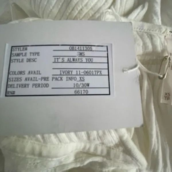 NWT Free People It's Always You long sleeve shirt size extra small XS - Image 5
