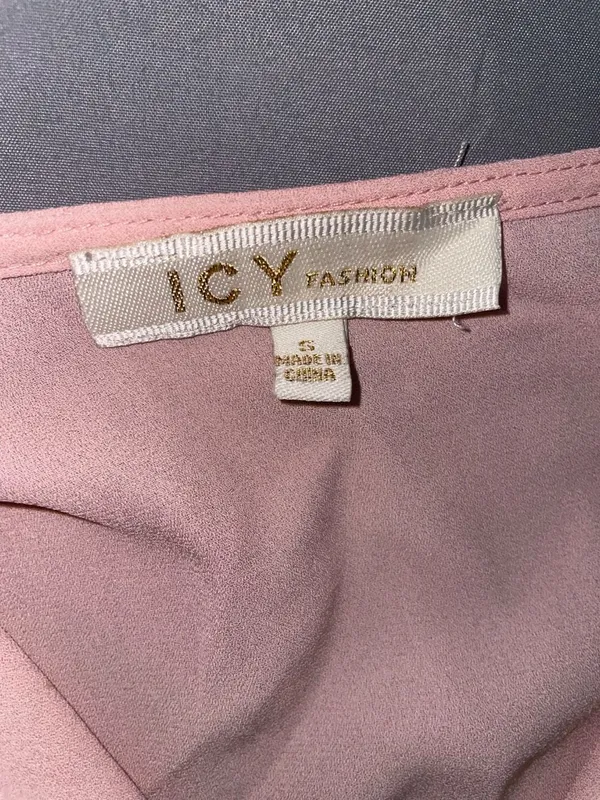 Icy Fashion Pink Blouse - Image 2