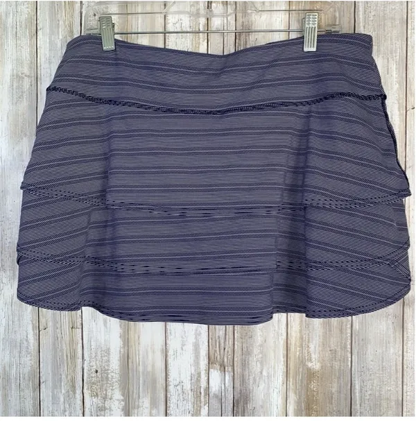 Athleta Swagger Navy Tired  Skort •XL - Image 2