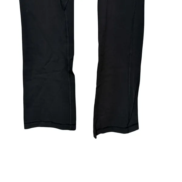 Lululemon Groove Super High Rise Flared Pant Nulu Black LW5FCHS Womens Size 2 - Image 3