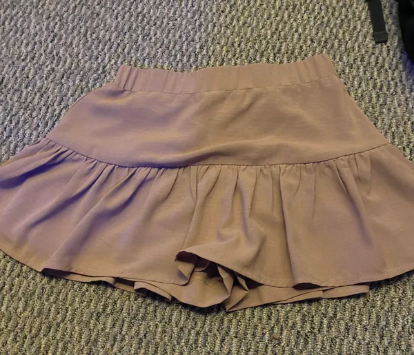Brown Mini Skirt - Image 2