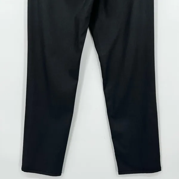 🆕 NWT Banana Republic High Rise Straight Leg Ankle Jeans Wax Coated Black Sz 26 - Image 12