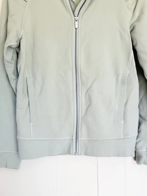 LULULEMON Cool & Collected Jacket Sea Breeze Size 8 - Image 3