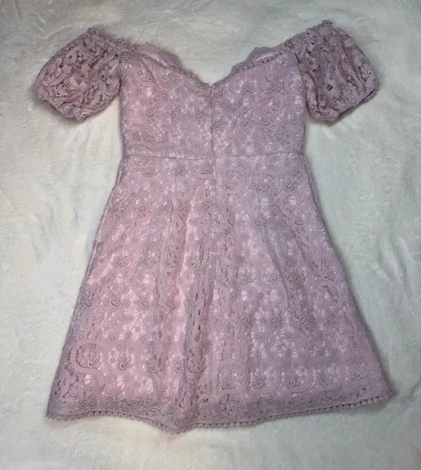 American Threads Off the Shoulders Mini Dress - Image 3
