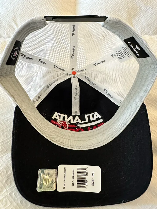 Atlanta Falcons Fanatics Adjustable Trucker Hat - Image 3
