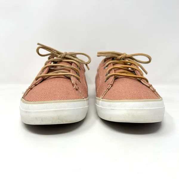 Sperry Women’s Crest Vibe Canvas Sneakers Terracotta 9.5 Excellent Condition - Image 4