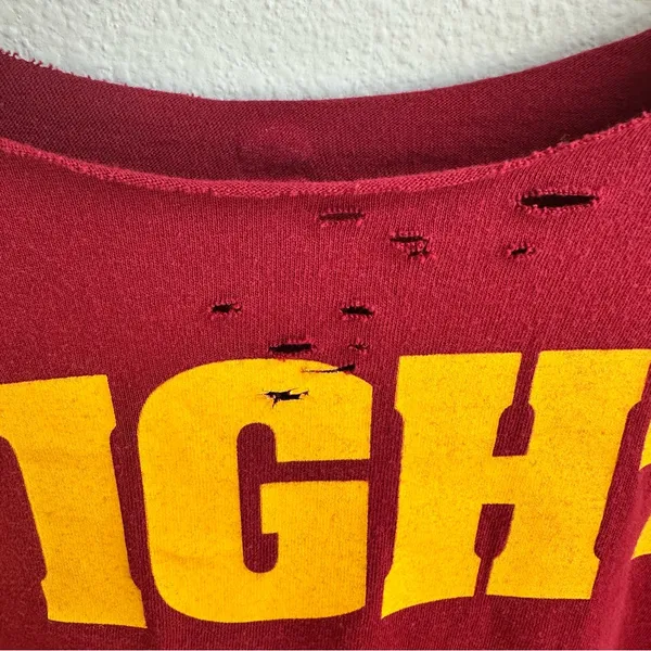 Nike SC Trojans off-the-shoulder oversized t-shirt - Image 3