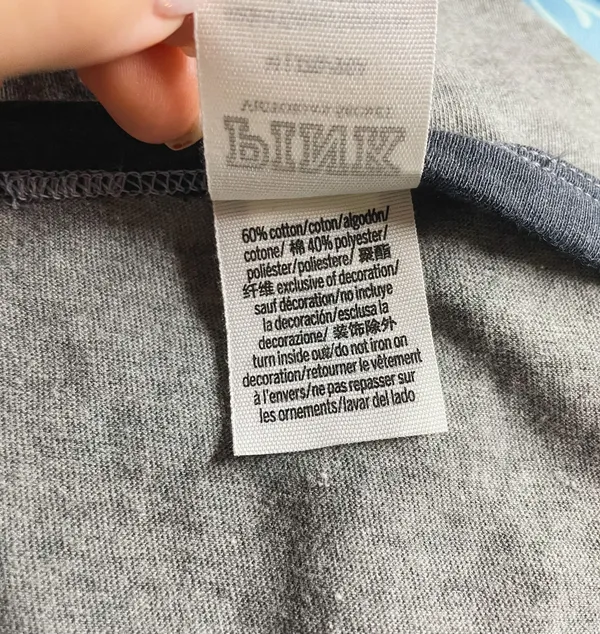 Victoria's Secret PINK Gray Camo Short Sleeve Tee - Image 7