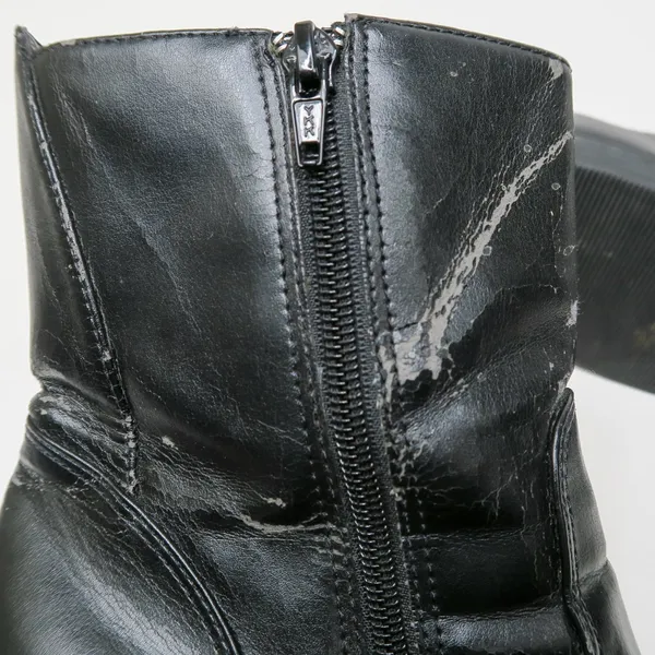 Vintage 90s No Boundaries Black Chunky Heeled Boots - Erin - Image 11