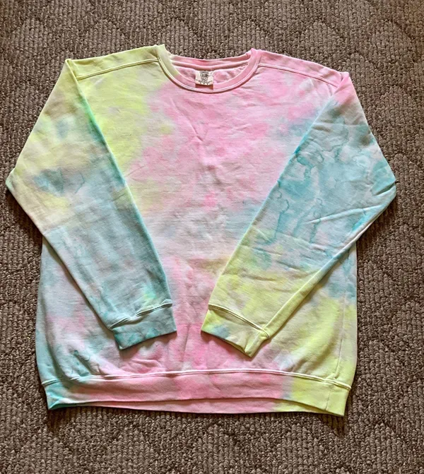 Comfort Colors Crewneck Garment Dye Ring Spun Sweatshirt - Image 5