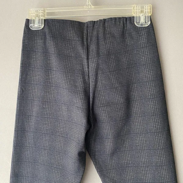Zara sz XS gray plaid high waisted career slacks‎ - Image 3
