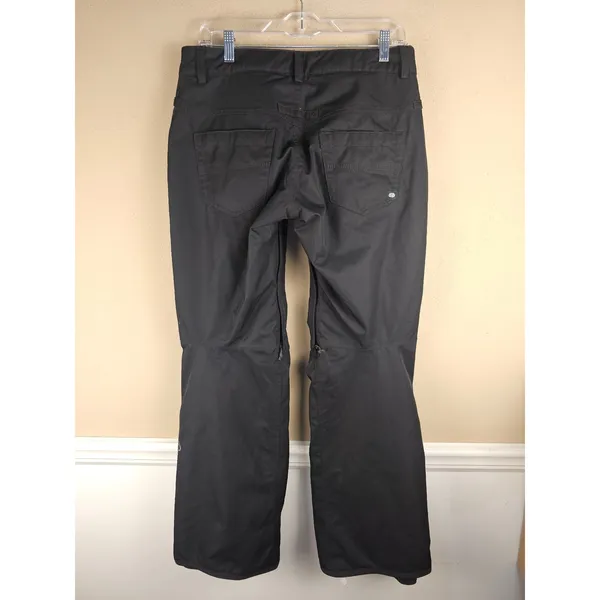 686 Womens Black Patron Insulated Snowboarding Ski Pants Small - Image 2