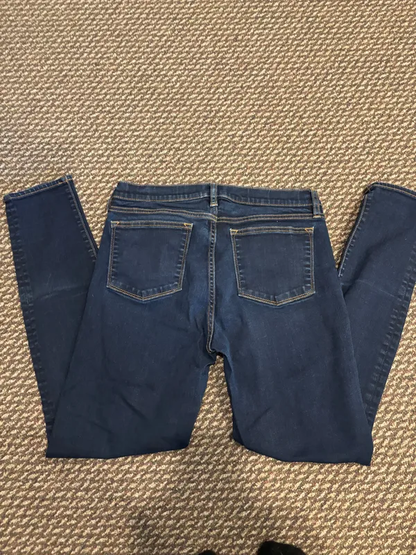 Crew Dark Wash Skinny Jeans Size 29/30 - Image 3