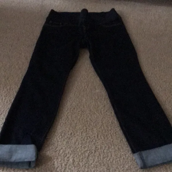 Maternity Front-Low Panel Skinny Jeans
Size 8 - Image 2