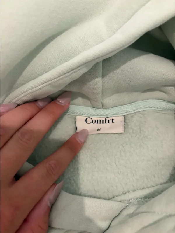 Comfort Colors Sweatshirt Pastel Green - Image 2