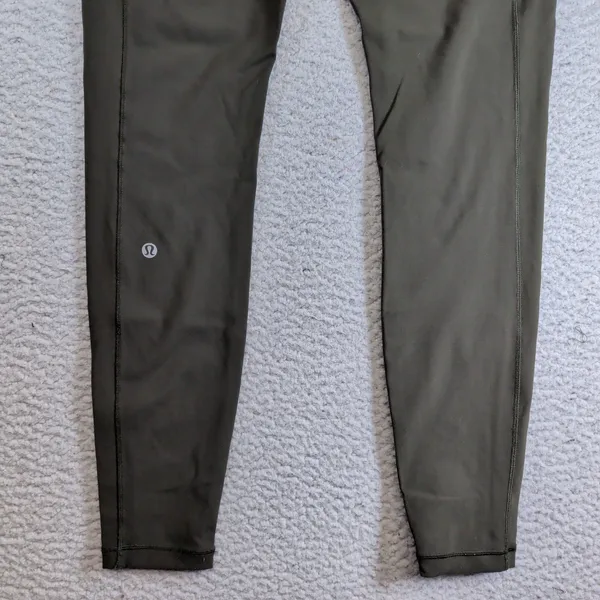 Lululemon Speed Up Tight 28 Dark Olive Green Luxtreme Leggings W5BJHS Womens 6 - Image 6