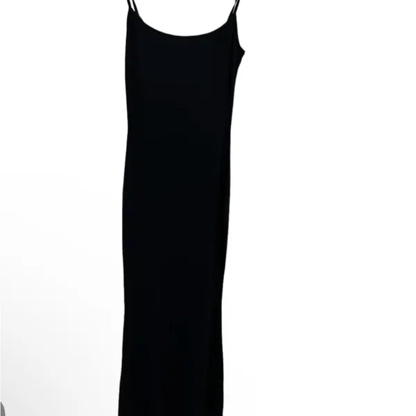 SKIMS Soft Long Slipdress ONYX Medium NWT - Image 5