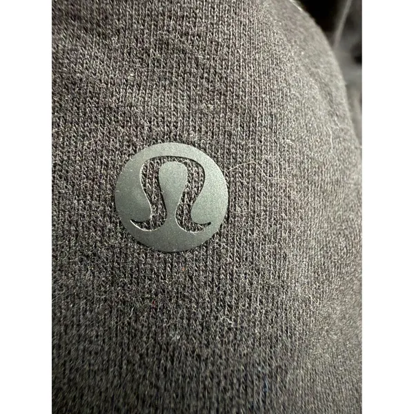 Lululemon‎ Pullover Hoodie Black Size 8 Kangaroo Pocket - Image 5