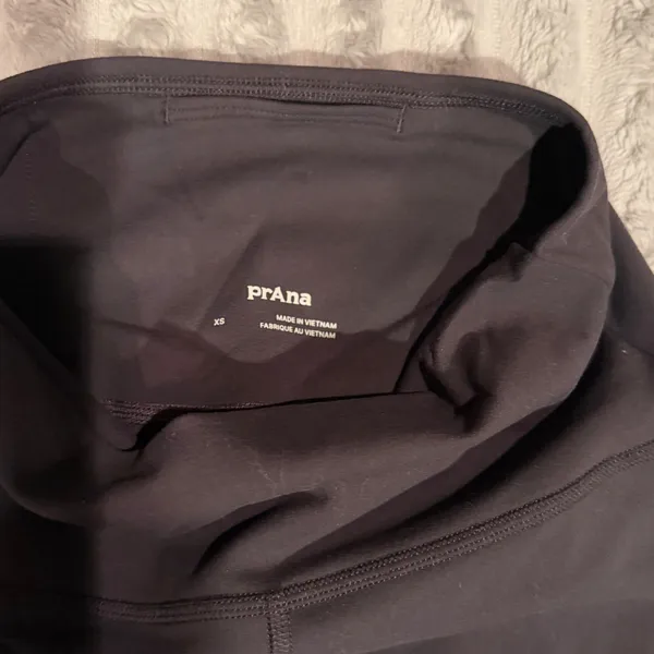Prana Womens High Waisted Yoga Leggings Charcoal Gray XS Activewear Workout - Image 3