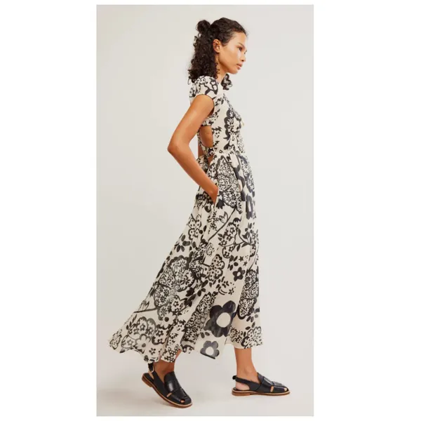 NEW Free People Ultraviolet Maxi Dress Size Small - Image 5